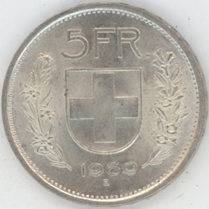 5 Francs 1969 (vz)
