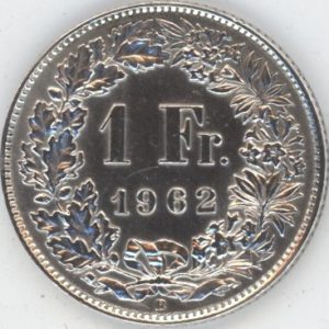 1 Franc 1962 (ss+)