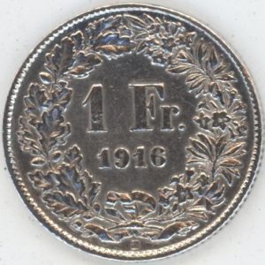 1 Franc 1916 (ss)