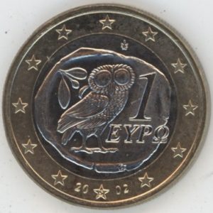 Grèce 1 Euro 2002 (vz-unz)