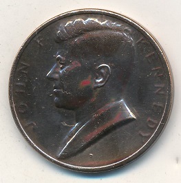 Médaille John F. Kennedy (Inaucuradted President 1961)