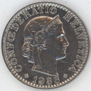 20 Centimes 1936 (ss)