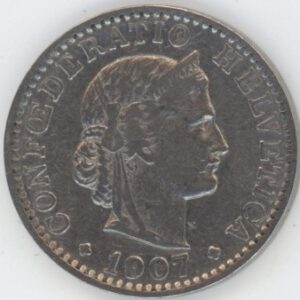 20 Centimes 1907 (ss)