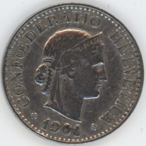10 Centimes 1901 (s)