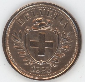 1 Centime 1933 (ss)