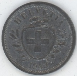 1 Centime 1943 (ss+)