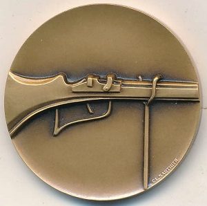 Médaille de Tir 1474-1974 Exercices de L'Arquebuse et de la Navigation Genève