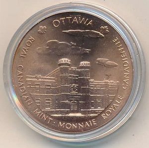 Médaille Monnaie Royale Canadienne (Ottawa-Winnipeg)