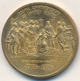 Médaille USA 200 TH. Anniversary Of United States