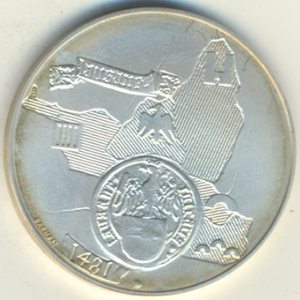 Médaille Lausanne 1481-1981 en argent