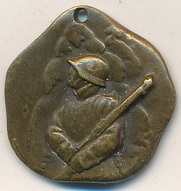 Médaille Noël Bat. Fus. Mont. 9 1941