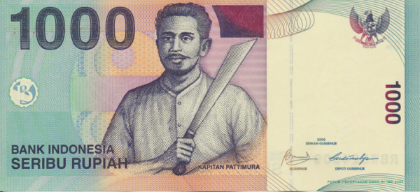 Indonesia 1000 Rupiah 2009 Neuf
