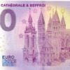 0 Euro Souvenir Belgique (Tournay-Cathédrale et Beffroi) 2022 - 1 Neuf