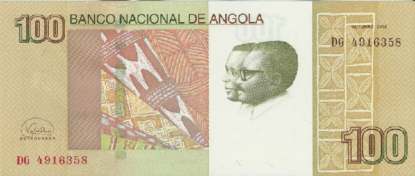 Angola 100 Kwanzas 2012