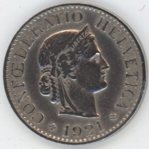 10 Centimes 1921 (ss)