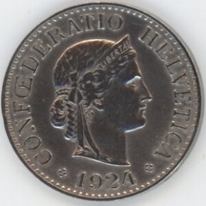 10 Centimes 1924 (ss)