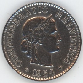 5 Centimes 1954 (ss)