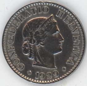 5 Centimes 1929 (ss)