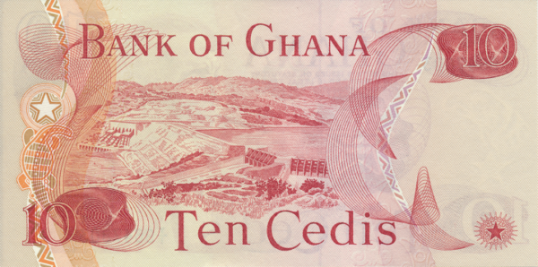 Ghana 10 Cedis 1978 Neuf – Image 2