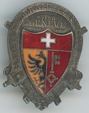 Médaille Société Fédérale de Sous-Officiers Section de Genève en argent