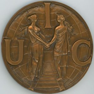 Médaille Union Internationale des Chemins de Fer 1922-1962 Bronze