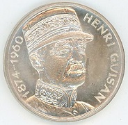 Médaille Général Henri Guisan zum 100 Geburts Tag en argent
