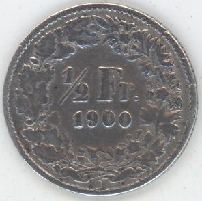50 Centimes 1900 (s)