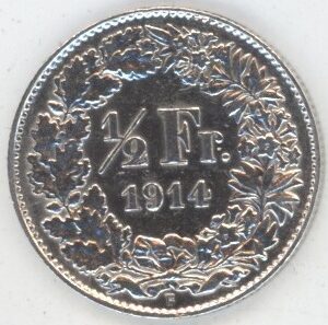 50 Centimes 1914 (vz)
