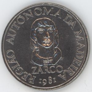 Madeira Islands (Portuguese Colony) 25 Escudos 1981 (ss-vz)