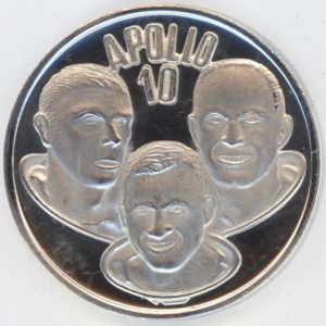 Médaille Apollo 10 en argent