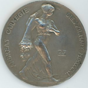 Médaille Suisse Andreas Carnegie "Carnegie-Stiftung für Lebensretter" en argent (148.3gr)
