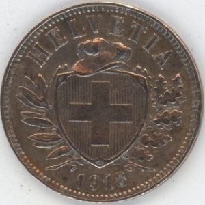 2 Centimes 1918 (ss)