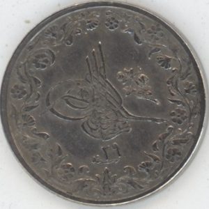 Egypte 5/10  Qirsh AH 1293/ ٢٩ (1903) (vz)