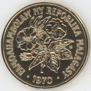 Madagascar 20 Francs 1970 (vz-unz)