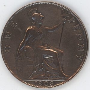 Grande-Bretagne Penny 1903 Edward VII (s-ss)