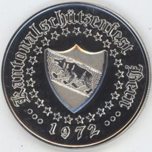 Médaille de Tir Kantonal Schützenfest Bern 1972