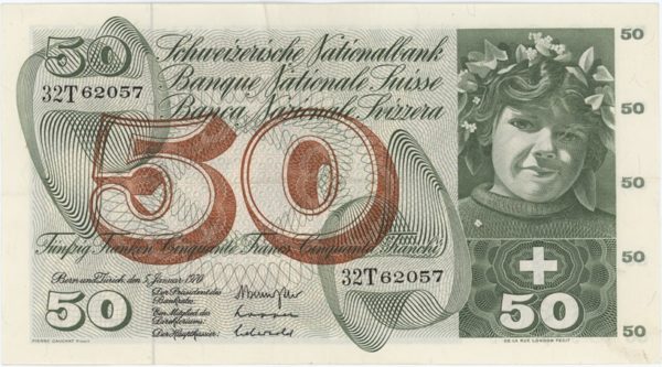 50 Francs 1970 (Cueillette des Pommes)