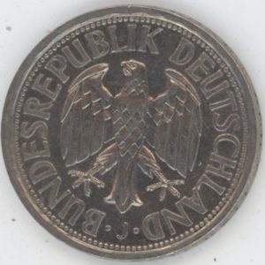 Allemagne 2 Mark 1951 J (ss+)