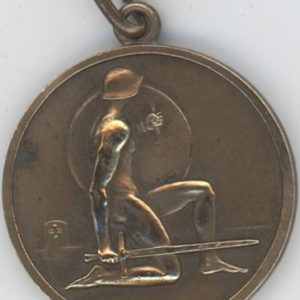 Médaille Militaire Suisse Service Actif 1939-40 GR. MOT. CAN. 26.
