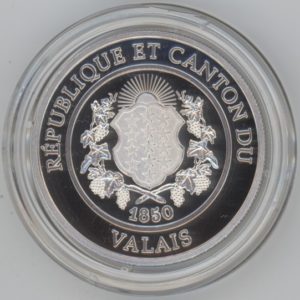 Médaille Valais Jeton Locaux 1 Farinet Sion 2006 (stgl) en argent