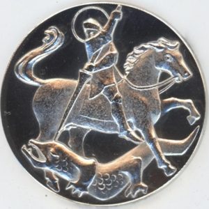 Médaille Ren. St.Georg Kapelle 1969 en argent