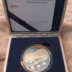 20 Francs comm. 2010 (PP) Chemin de Fer de la Bernina