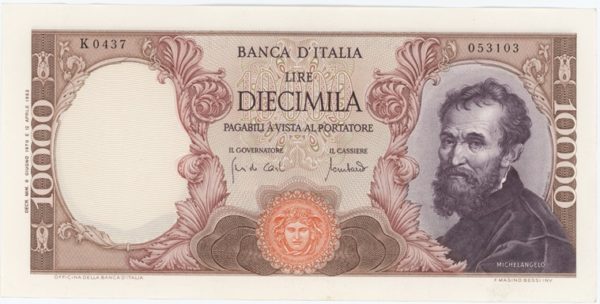 Italie 10 000 Lire 1970