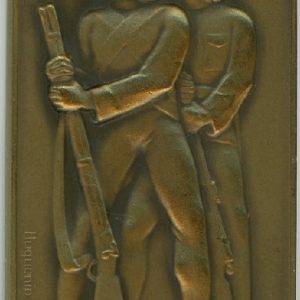 Médaille de Tir Cantonale Fribourgeois Romont 1927 (vz-unz)