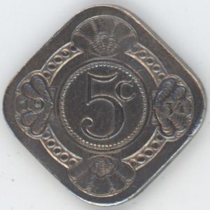 Pays-Bas 5 Cents 1934 Wilhelmina I (ss)