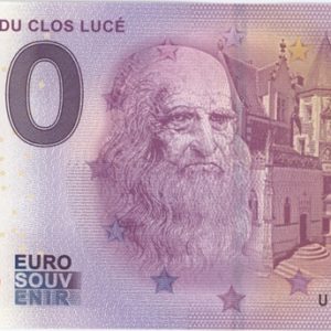 0 Euro Souvenir France Château du Clos Lucé 2015-1 Neuf