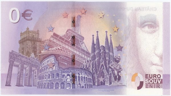 0 Euro Souvenir France Château du Clos Lucé les inventions de Léonard de Vinci 2020-7 Neuf – Image 2