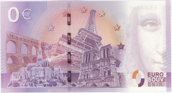 0 Euro Souvenir France L'Île de Ré 2015-1 Neuf – Image 2