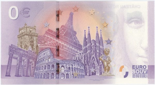 0 Euro Souvenir France Château Royal d'Ambroise 2022-3 Neuf – Image 2