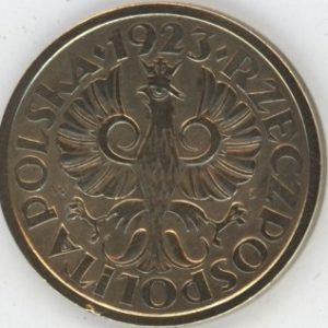 Pologne 5 Groszy 1923 (ss)